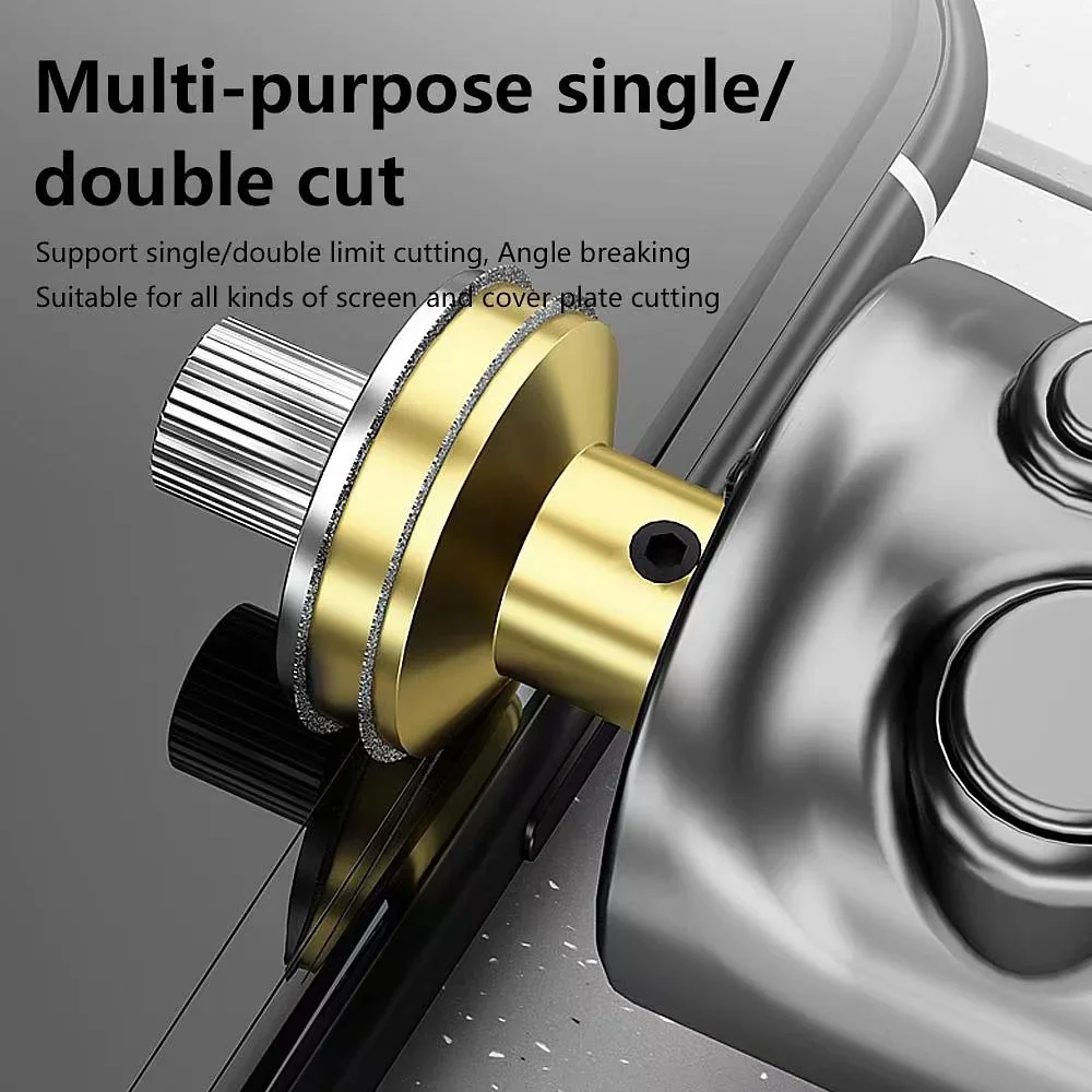 Limit Cutting Head And Blade Set Multi-purpose Single-Double Cut For 2.3mm Glue Removal Machine Include MaAnt CJ1