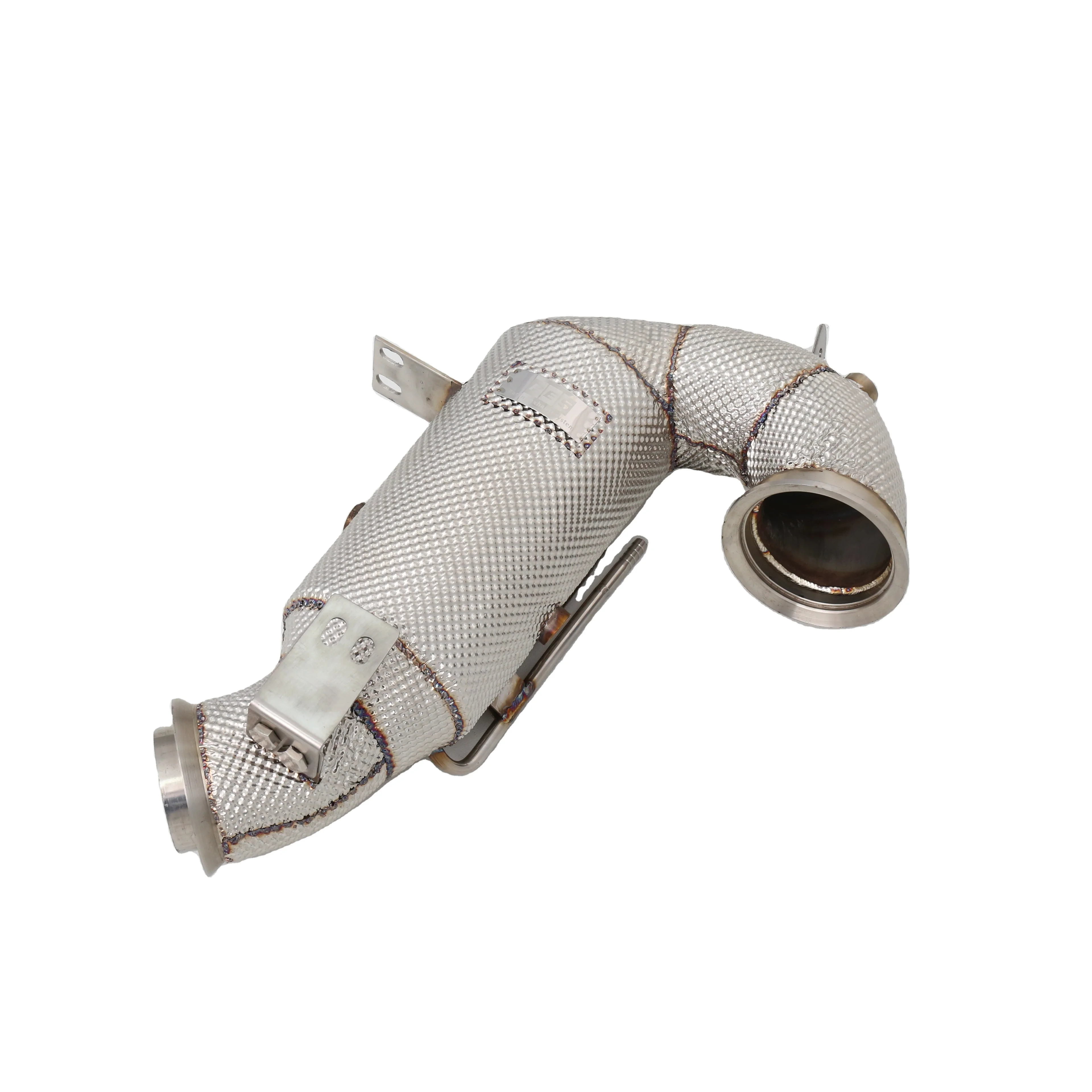 

High Flow Racing Sport Cat Catalyst Donwpipe with Heatshield for Mercedes Benz GLE53 AMG C236 M256 OPF