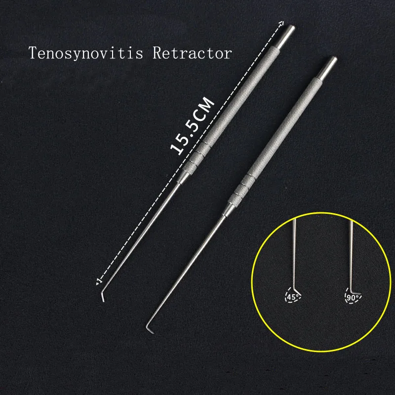 สแตนเลส Tenosynovitis โครเชต์ตะขอมีดใบมีดใบมีดตัดกระดูกเครื่องมือและเครื่องมือโครเชต์