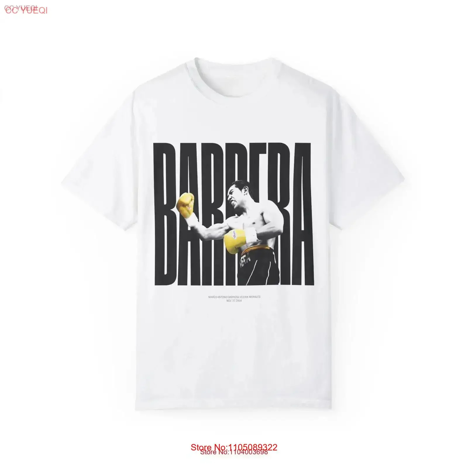 Marco Antonio Barrera The Baby Faced Assassin Vintage Boxing camiseta icónica lucha homenaje vintage lavado ropa de diseñador