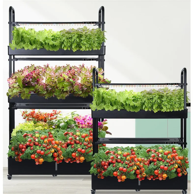 Intelligent Multi-layer Planter, Soilless Cultivation Equipment, Gardening, Home Balcony Vegetable Planter