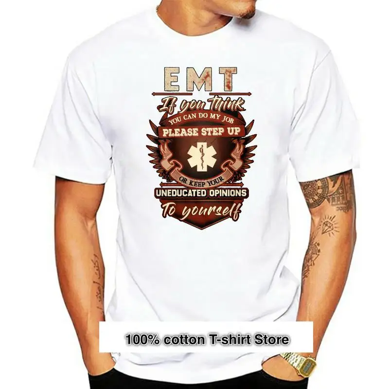 Camiseta impresionante EMT para hombre y mujer, camiseta (3)