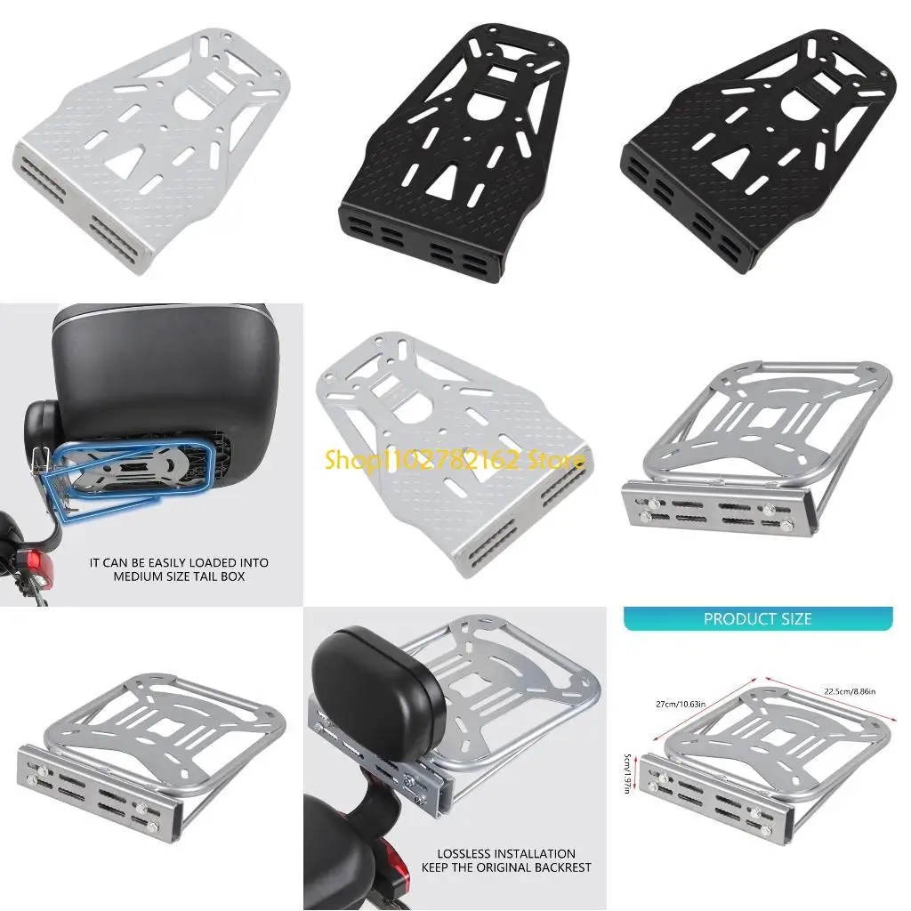

547B Cargo Rack Mount Luggage Carriers Bike Rear Rack for Various Electric Bikes
