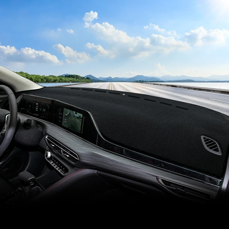 For Changan Eado Plus 2020 2021 2022 2023 Car Instrument Panel Carpets Sun Shade Mat Dashboard Avoid Light Cover Accessories