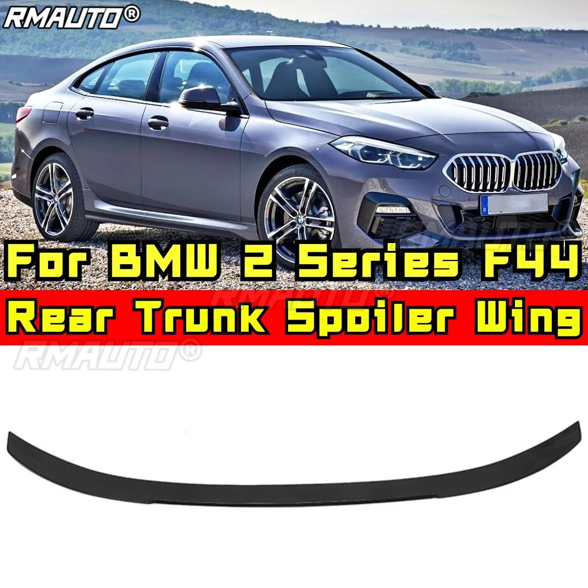 

For BMW 2 Series F44 Body Kit Rear Trunk Wing Spoiler Rear Trunk Spoiler Wing Car Accessories