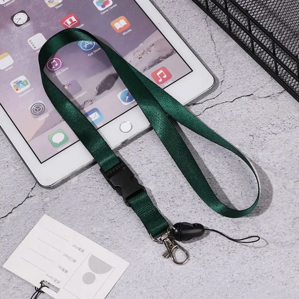 แฟชั่นบุคลิกภาพสายคล้องคอน่ารัก Lanyard คีย์ ID Card GYM โทรศัพท์มือถือสายรัด USB Badge lanyard เชือกกล้องเชือกโทรศัพท์