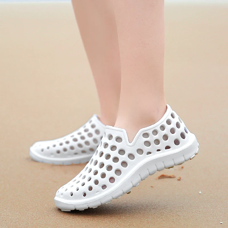 남녀공용 여름 야외 샌들, 해변 아쿠아 신발, 커플 캐주얼 슬리퍼, 남성 정원 신발, 36-45 # 