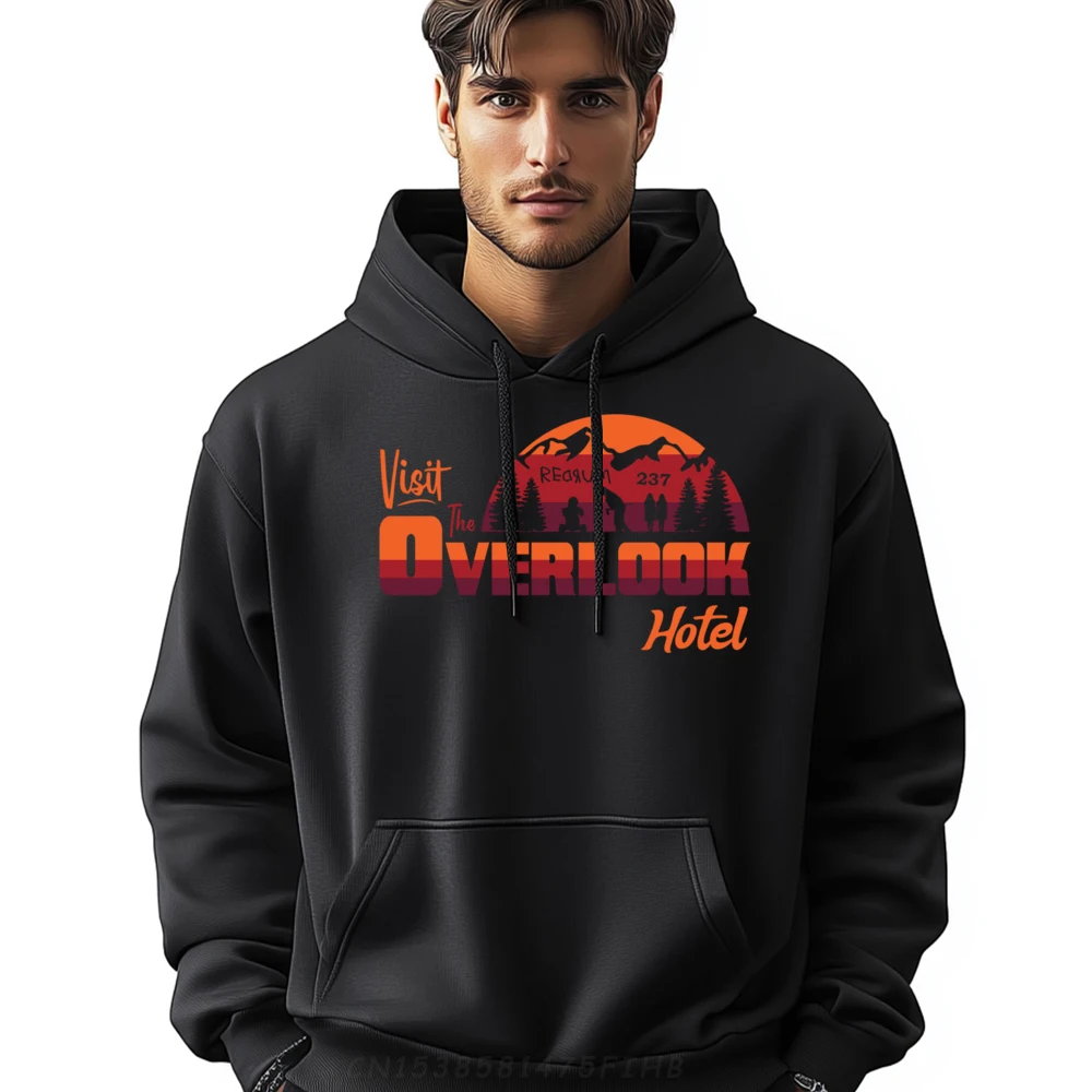 

Family Visit The Overlook Hotel Casual Long Sleeve Sweatshirt Crew Neck Graphic Hoodies Gift Idea Newest Pullover Loose