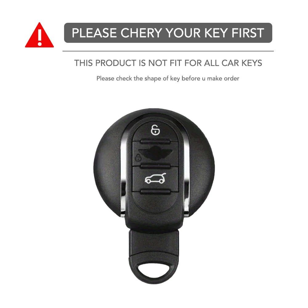 غطاء حماية لمفتاح السيارة من السيليكون لسيارات BMW Mini COOPERS ONE JCW F56 F55 F54 F57 F60 R55 R56 R57 R58 R59 R60 S Roadster