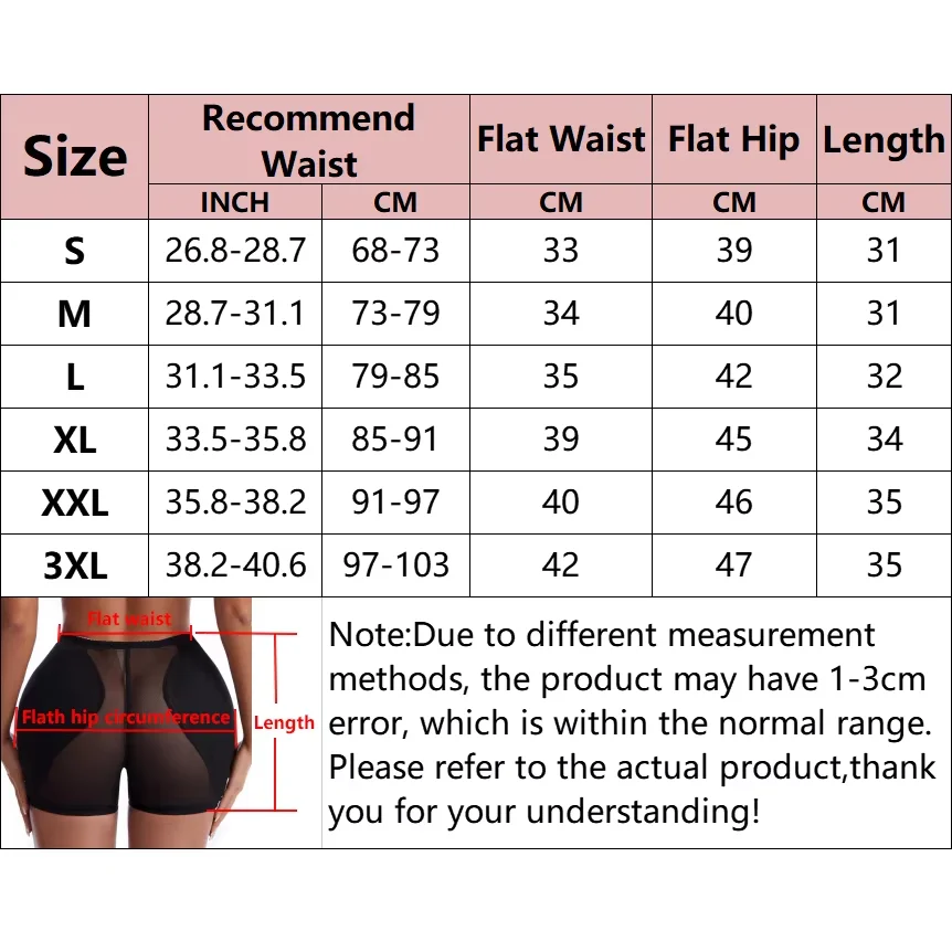 Kobiety Hip Enhancer urządzenie do modelowania sylwetki Butt Lifter majtki wyściełane majtki modelujące brzuch Push Up wkładki bielizna modelująca kalesony bielizna