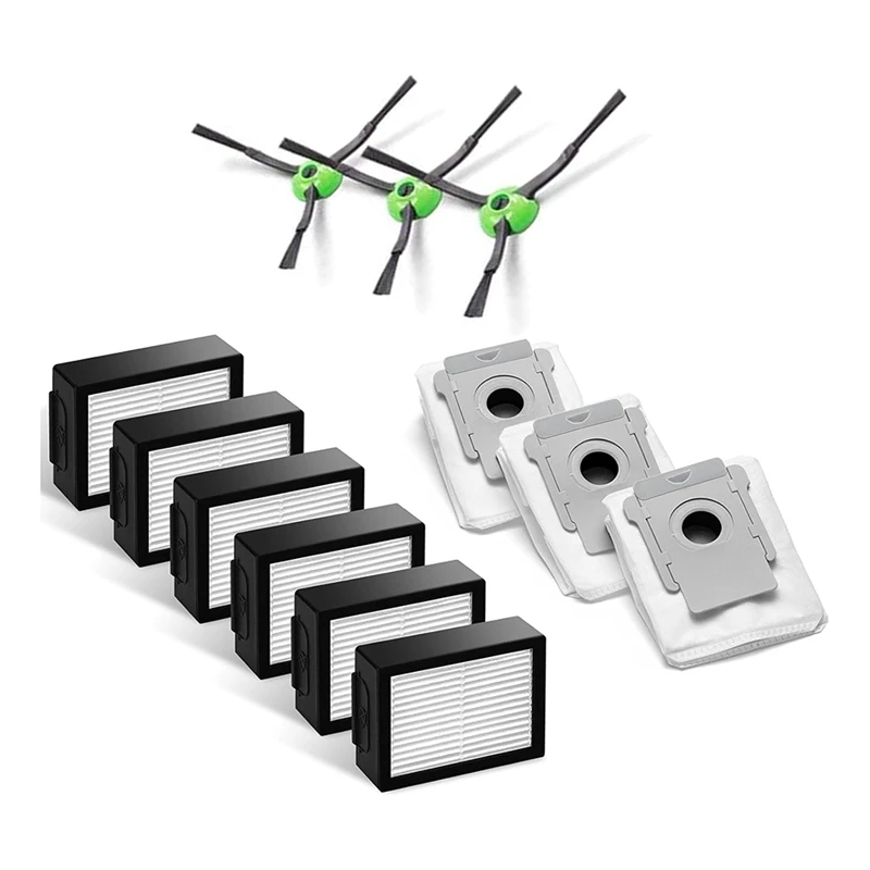 ชุดอะไหล่สําหรับ Irobot Roomba E I & J Series I7 I7 +/Plus I3 I3 + I4 I5 J5 I6 I6 + I8 I8 + E5 E6 E7 อะไหล่เครื่องดูดฝุ่น