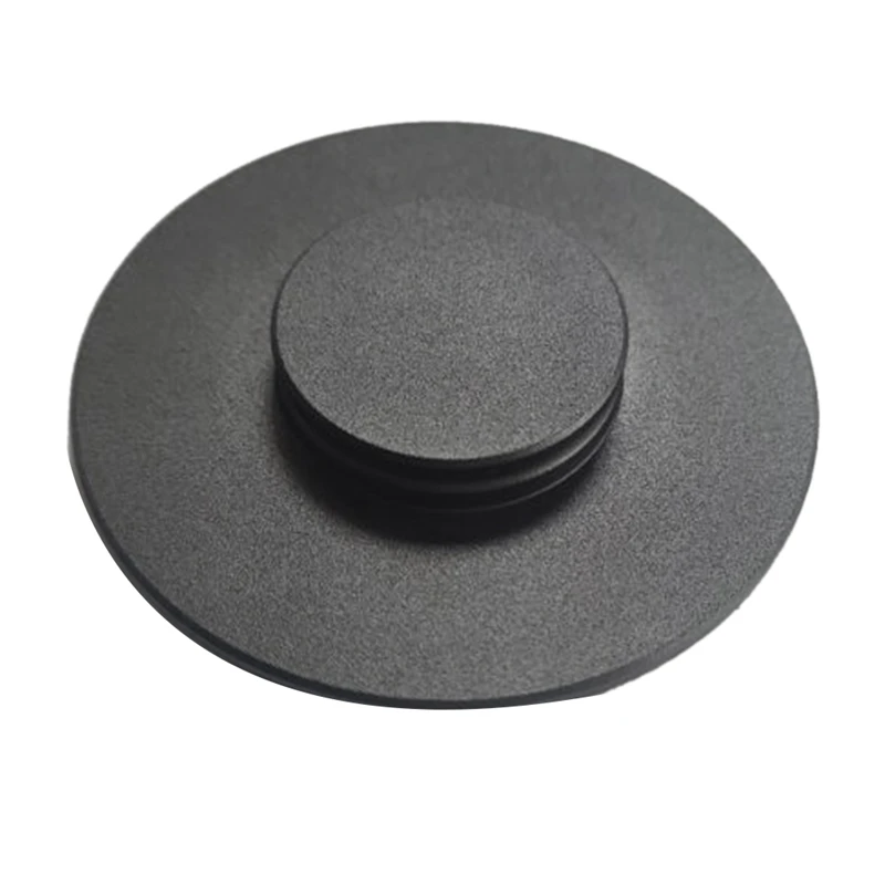 Penjepit Penstabil Meja Putar untuk Cakram Meja Putar Vinil LP untuk Penstabil Berat untuk CDM4 CDM3 Lubang Kecil Hitam Mudah Dipasang