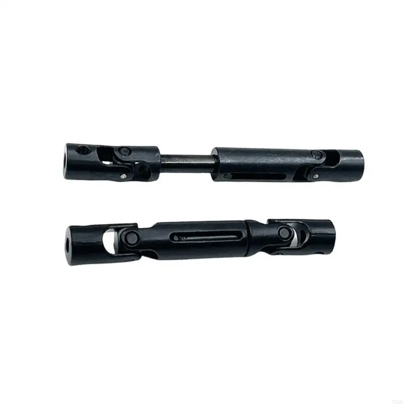76HF 2PCS Metal Drive Shafts Kits For 1/16 1/24 Remote Control Pickup Truck Upgrades