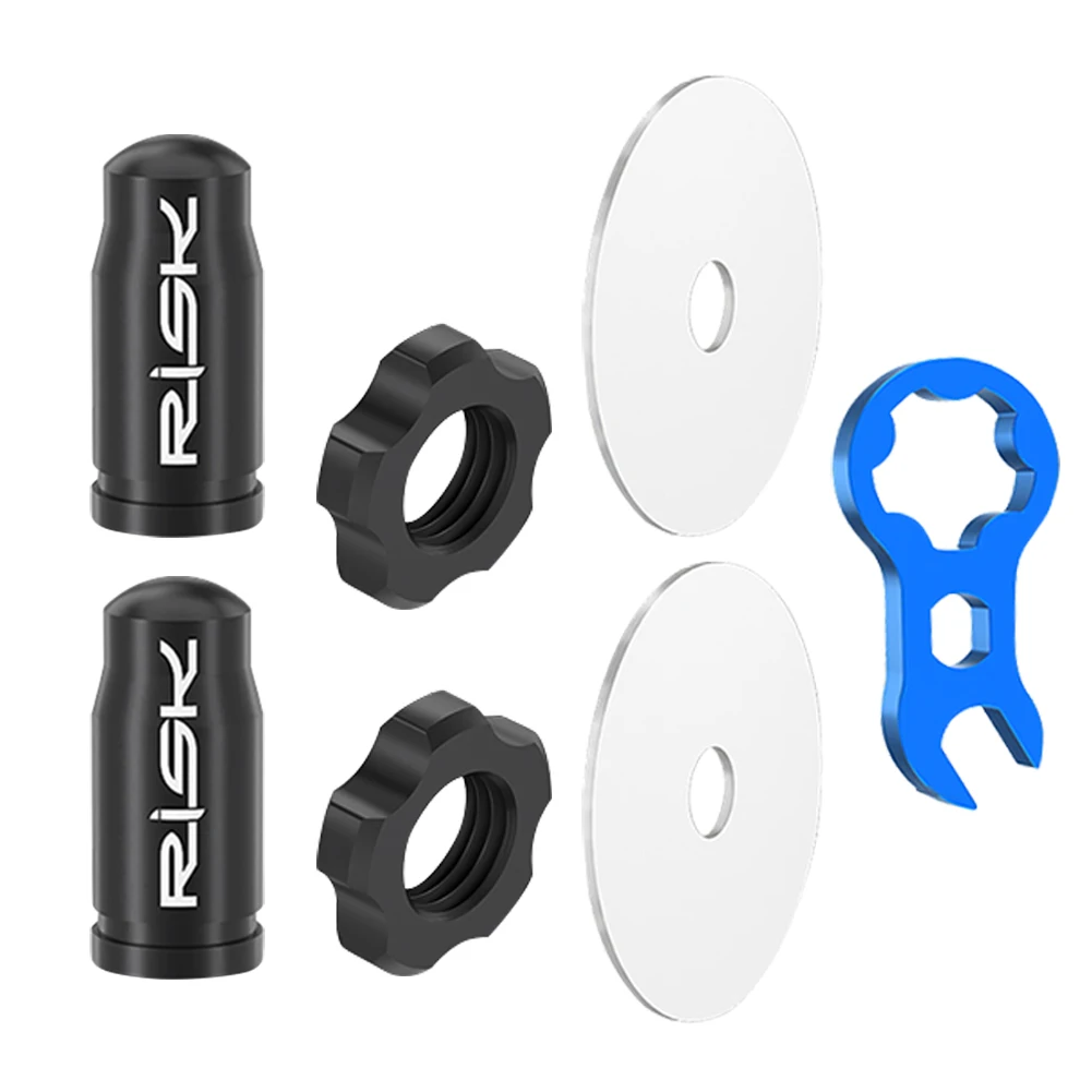 Tutup Katup Sepeda MTB Anti Debu, Penutup Katup Ban Sepeda Model Amerika/Prancis, Aksesoris Sepeda, Perlengkapan Bersepeda