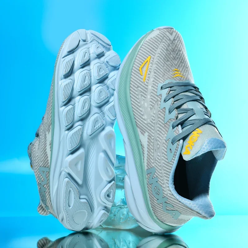 Men's Running Shoes Jogging Trainer Couple Race Outdoor Non-Slip Sneakers Mesh Cushioning Luxury Shoes Breathable Off-road Shoes view 3