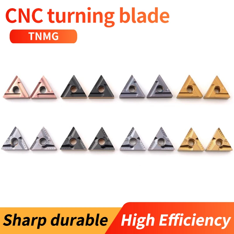 

Токарная пластина с ЧПУ VOKET TNMG160404R/S-VF/S LF6118 LF9018 Треугольный резак для обработки канавок зерна