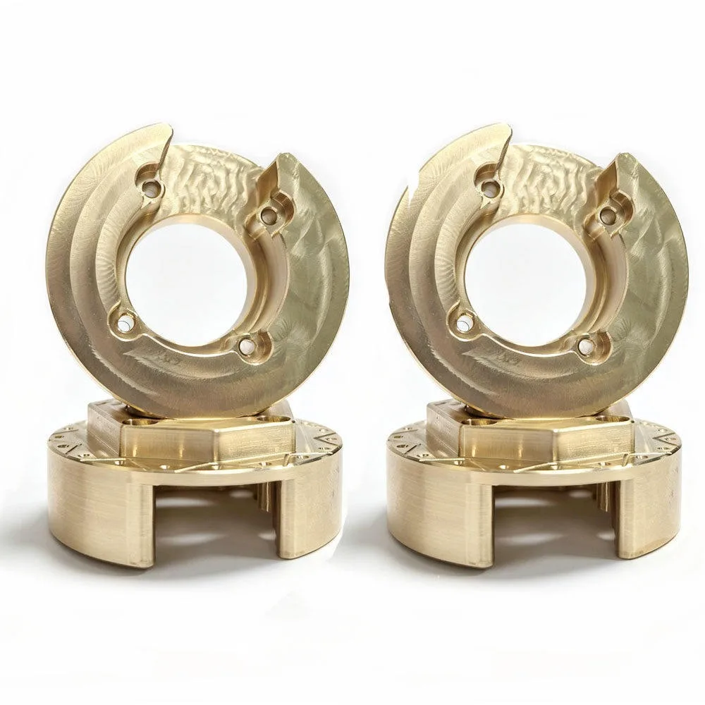 Upgraded part MK07 JK07 TK07 for the Corolla 1/7 climbing car with black gold brass counterweight on the bridge edge