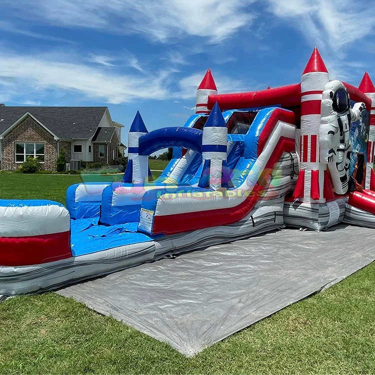 Image 4: Enfants ballons jouets sautant rebond gonflable maison toboggan Combo videur Chateau Gonflable gonflable saut château