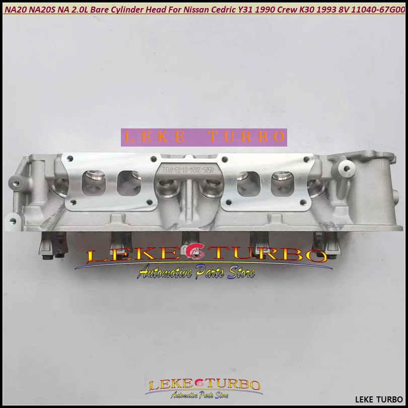 Cylinder Head 11040-67G00 NA NA20 NA20S 2.0L 8V For Nissan Cedric Y31 1990 Crew K30 1993 1104067G00 11040 67G00