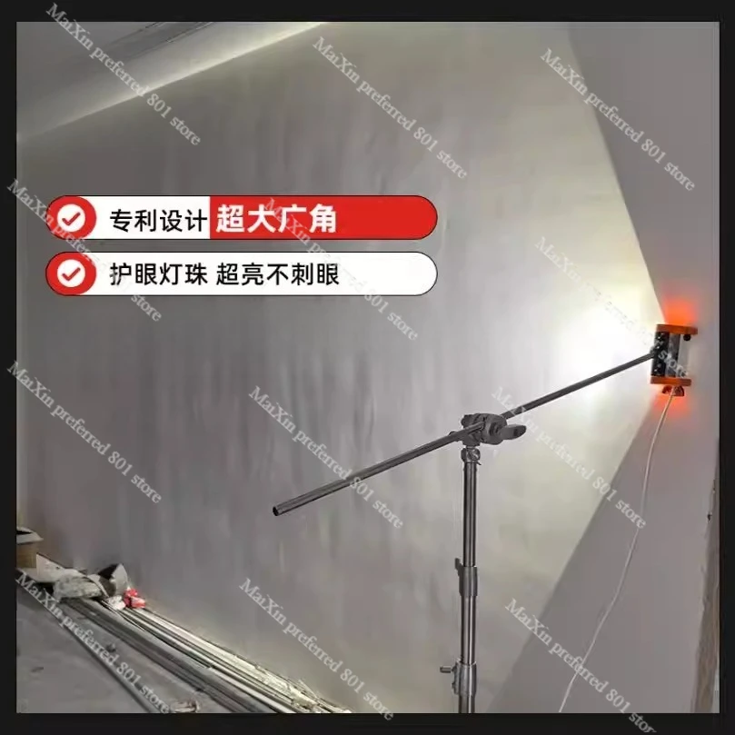 

Светодиодный шлифовальный прожектор, шпаклевка, настенный угловой светильник, строительный осмотр, украшение, лампа для тестирования качества