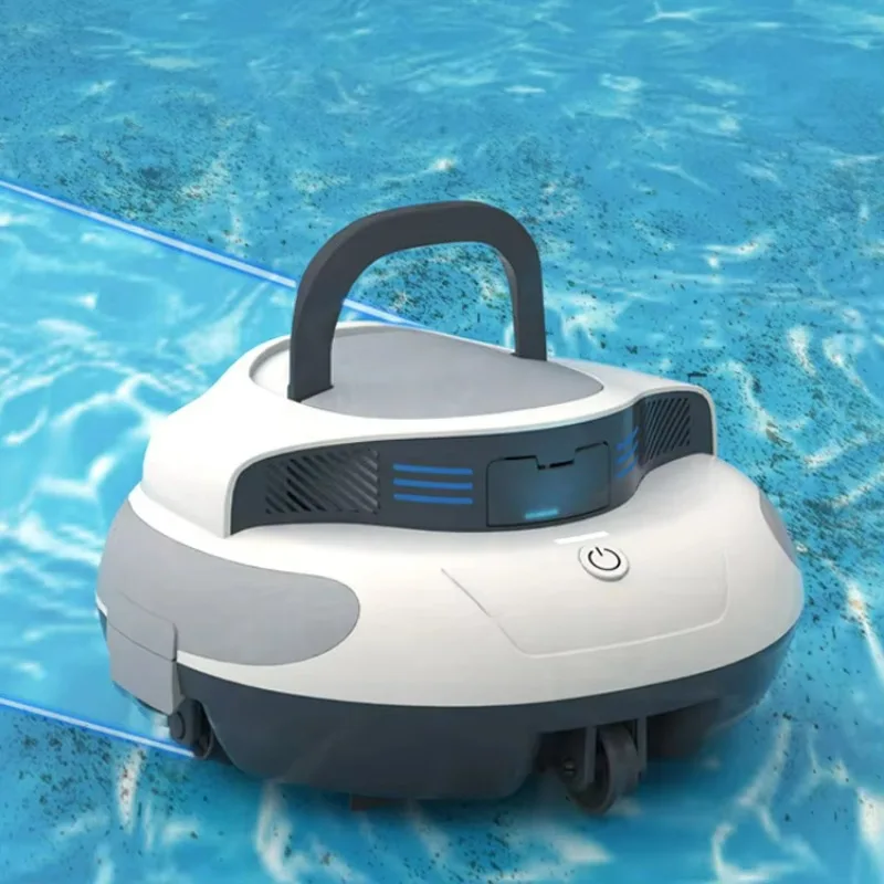 

Pool Automatic Vacuum Cleaner Pool Cleaning Cordless Robot Cleaner Filter Pool