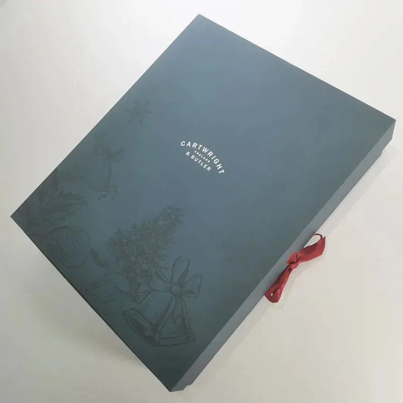 Customized queryChristmas Countdown Design Advent Calendar Box 12 Days New Year Food Nut Ornament Skin Care Cosmetic Christmas G