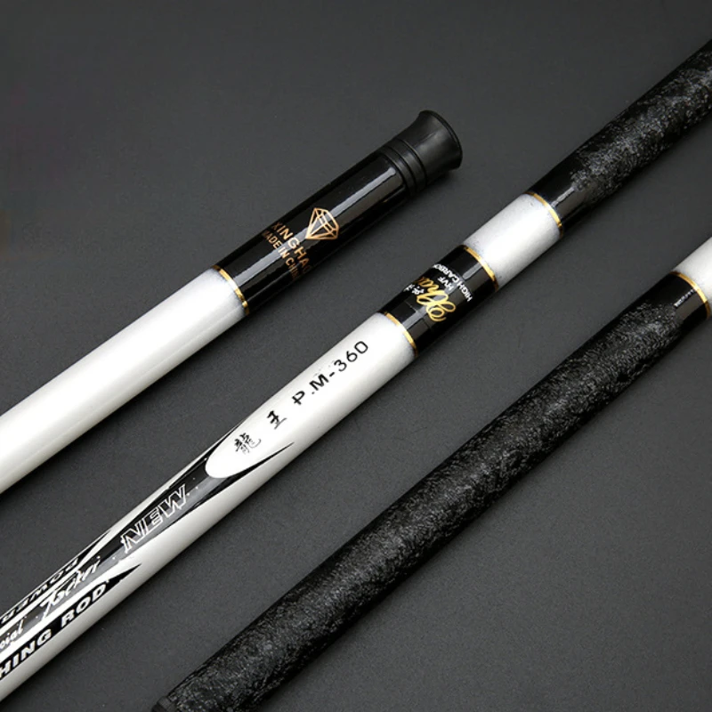 

Glass Fiber Stream Fishing Rod,3.6–7.2M,Anti-Tangle Tip,Reinforced Joints for Ultra-Light Spinning,Smooth Casting for Freshwater