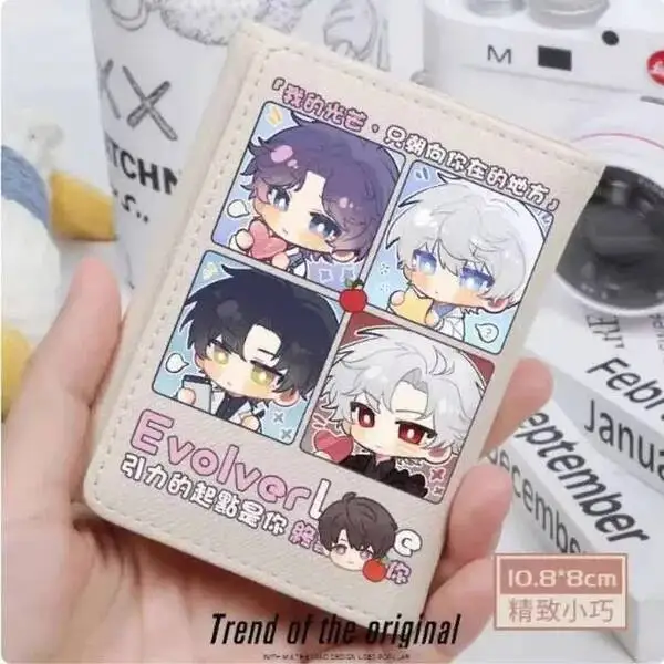 

Love And Deepspace Caleb Xavier модный кошелек из искусственной кожи, кошелек для карт, засов для монет, сумка для денег, подарок для косплея B2183, аниме