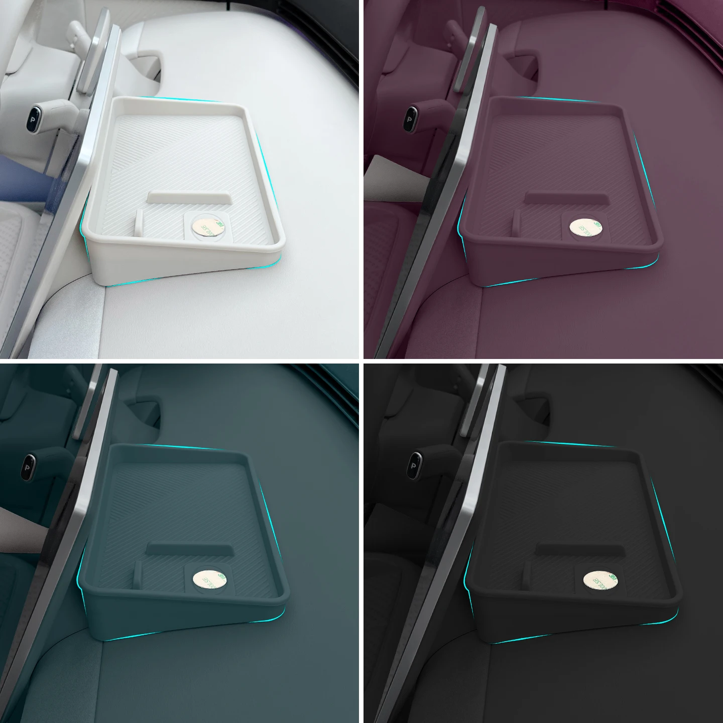 

For NIO Firefly Screen Behind Storage Box Original Car Color ETC Tissue Storage Interior Decorative Supplies