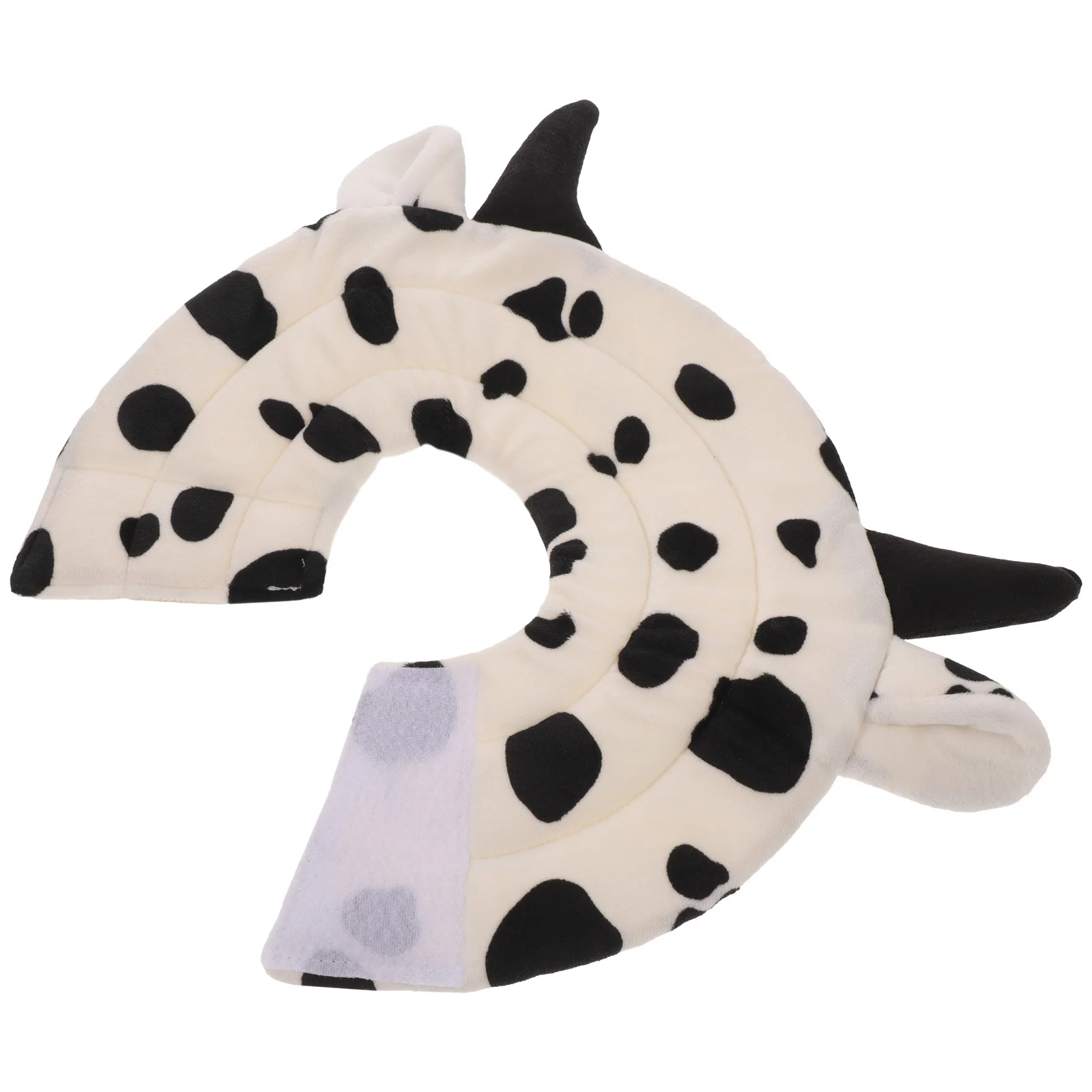 

Cow Shape Anti-Lick Cat Collar for Pet Recovery Lightweight Soft Washable Dog Surgery Neck Cone Comfortable Fit for Cats Dogs