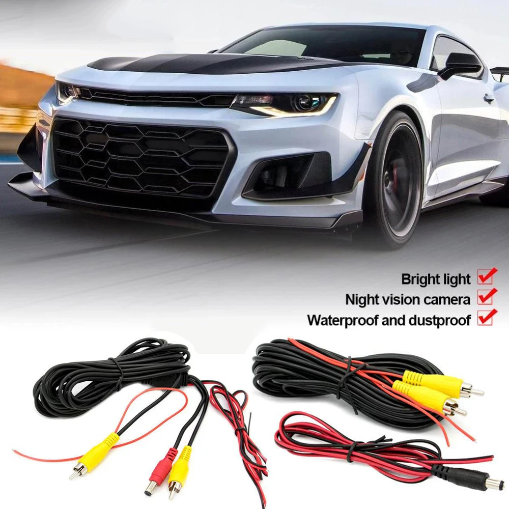 Car Rear View AV Trigger Line Truck Reversing Rear View Monitoring Extension Line Showerhead Camera Connection Navigation Rear V