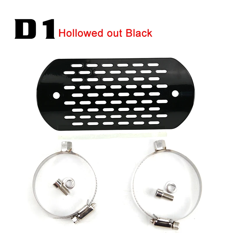 40-63mm Motorcycle Exhaust Heat Shield Guard Muffler Pipe Protector Escape Anti-scalding for Pit Bike for Mi-vv for Yoshimu Akr