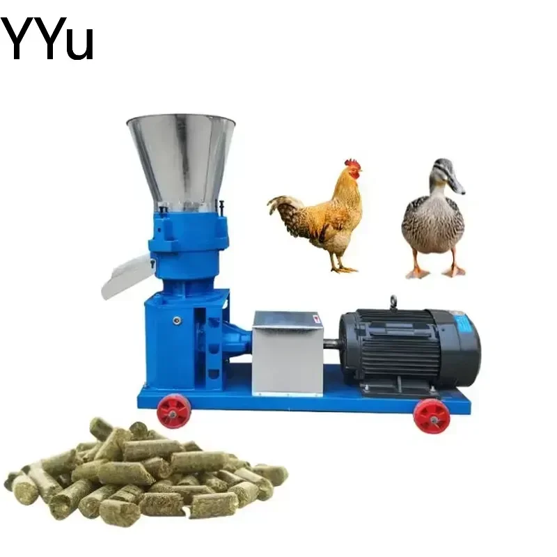 for Weiwei Feed Pellet Machine Animal Feed Processing Mill Poultry Livestock Grain Pelletizer Farm Equipment