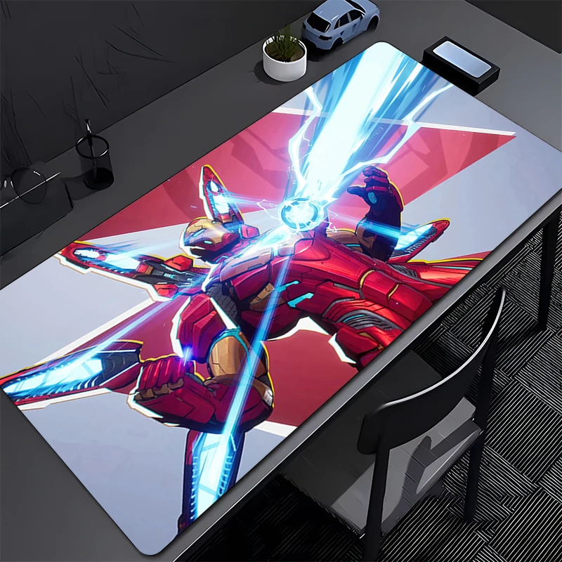 Tapis de bureau tapis accessoires de bureau ordinateur portable Gamer tapis Iron Man Anime tapis de souris tapis de souris Tables de bureau tapis de souris tapis de clavier