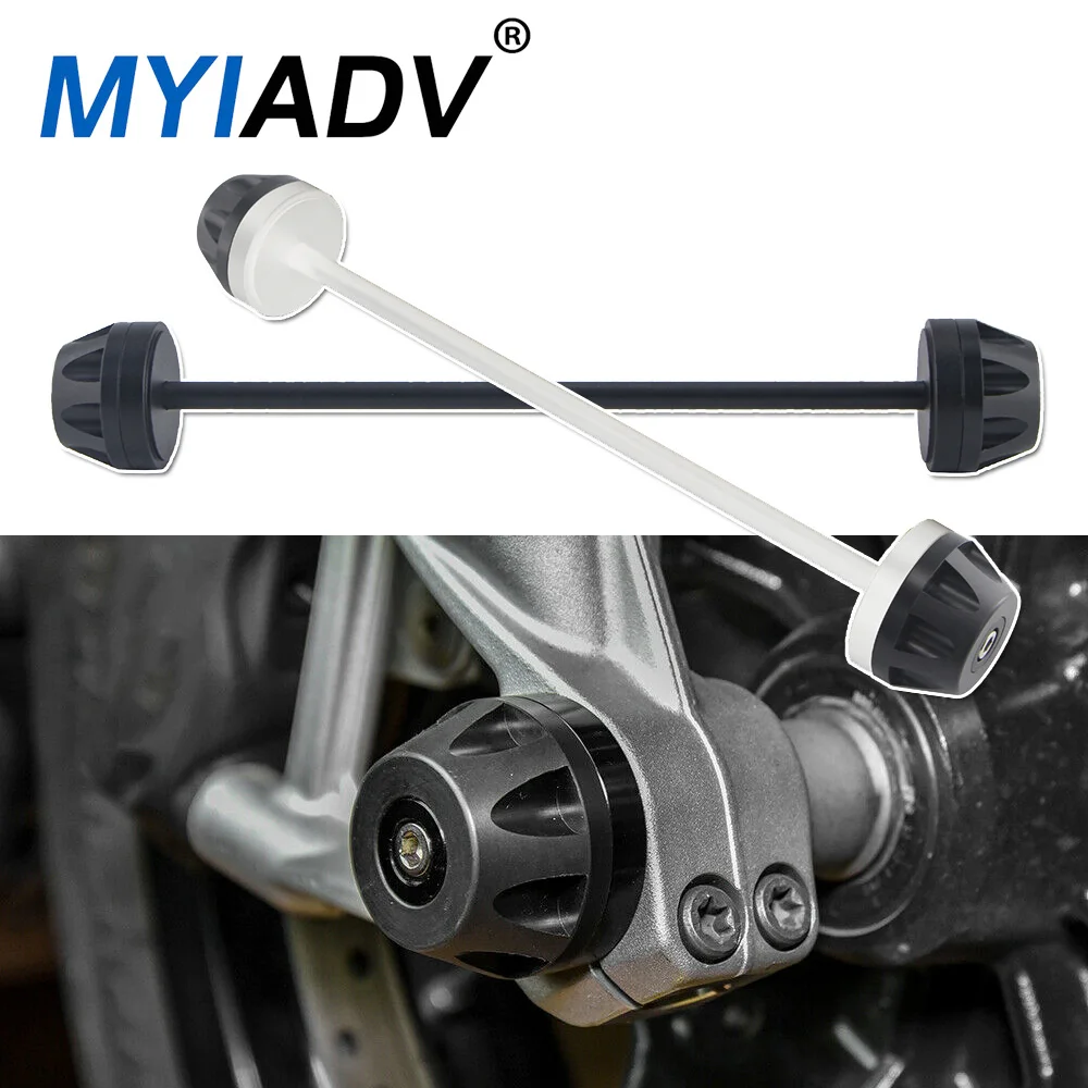 Motorcycles Front & Rear Wheel Protector Axle Fork Crash Slider For BMW R nine T R9T Scrambler Pure Racer Urban G/S 2014-2021