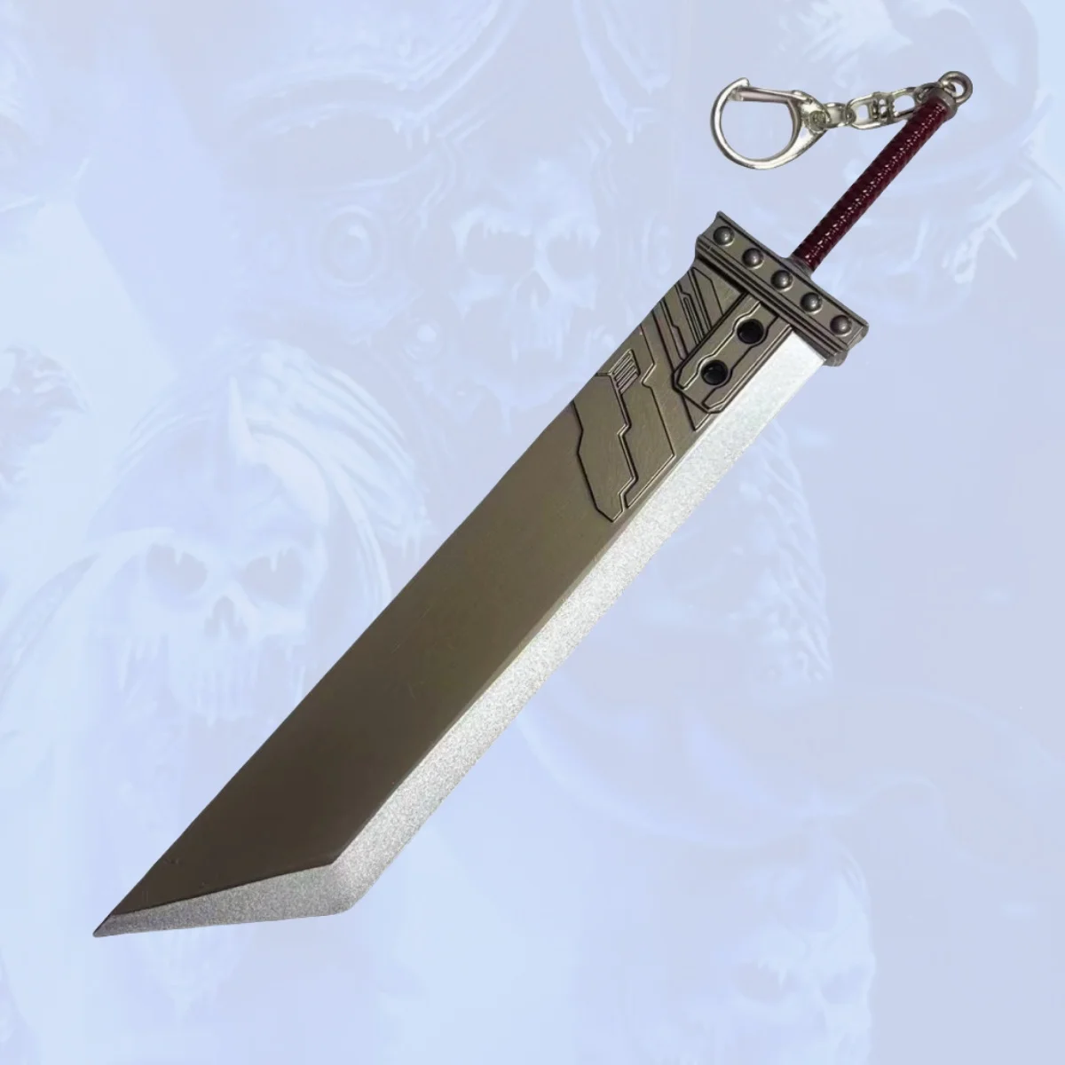 8.6inch Final Fantasy Cloud Strife Metal Katana Sword Original Japanese Katana Sabre Ninja Knife Cosplay Accessories Prop Toy