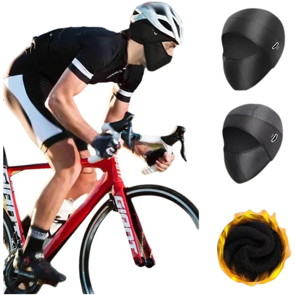 AliExpress WRELS Winter Cycling Full Face Mask Windproof Thickened Fleece Face Cover Breathable Ear Warm Coldproof Thermal Motocycle Headwear