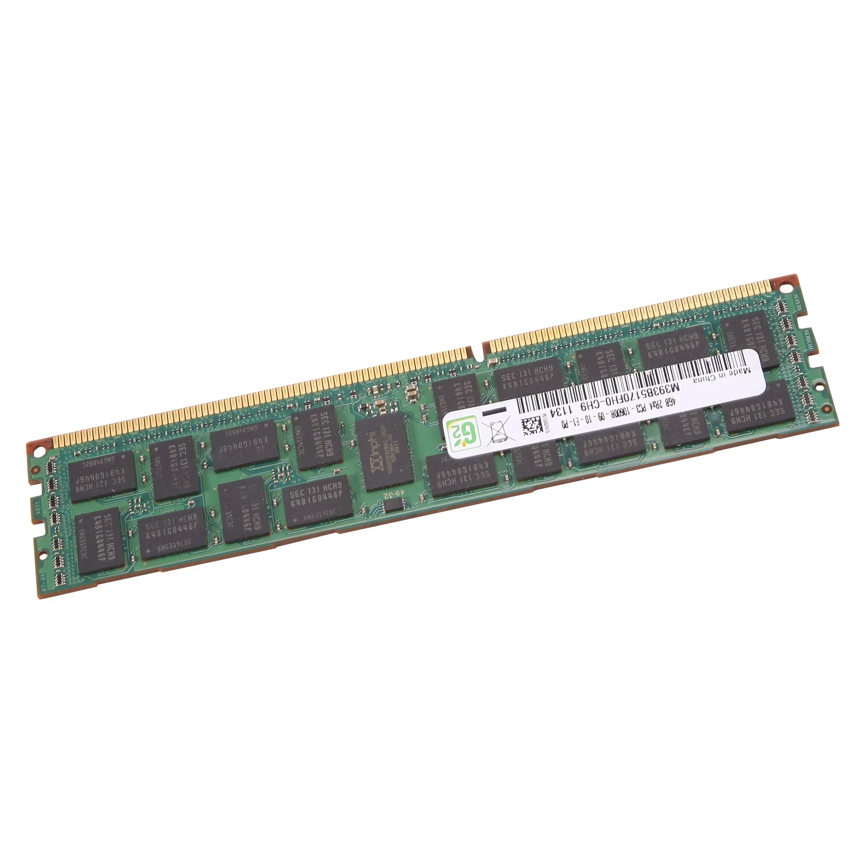 

Y19A 10PCS DDR3 4GB 1333Mhz RECC Ram 240Pin 2RX4 1.5V REG ECC Memory RAM For X79 X58 Motherboard