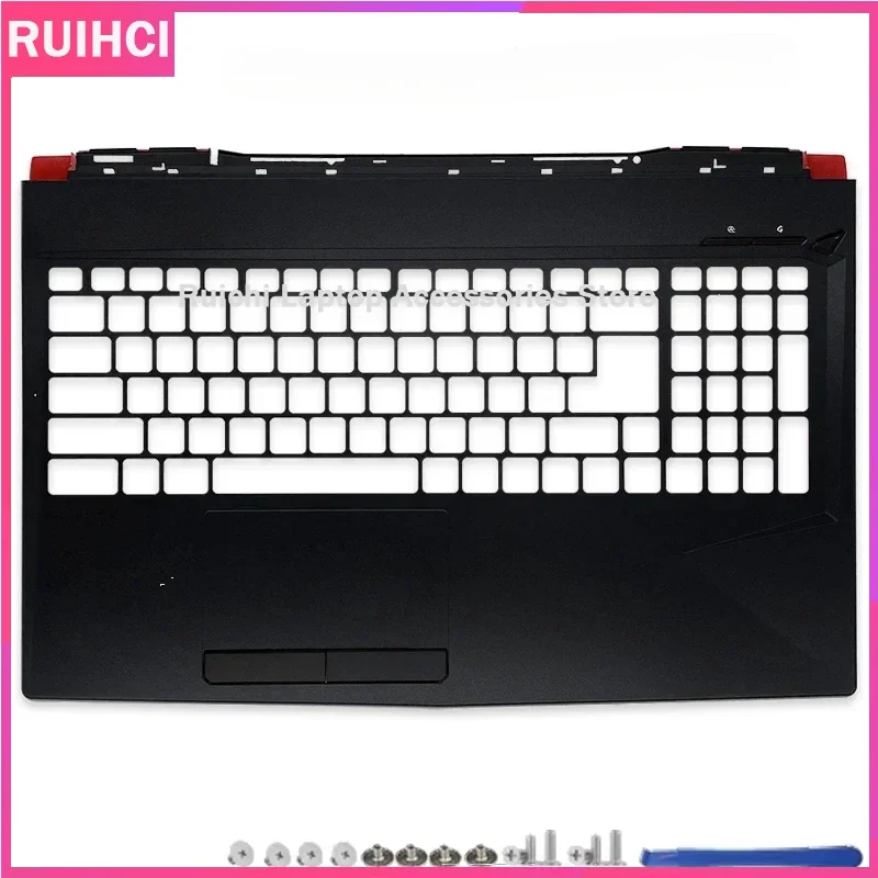 Für GP63 Leopard 8RE Gaming GP63VR MS-16P5 16P4 16P6 Epc Teile Metall Zurück Abdeckung/Lünette/Palmrest/Bottom fall Scharniere Reparatur