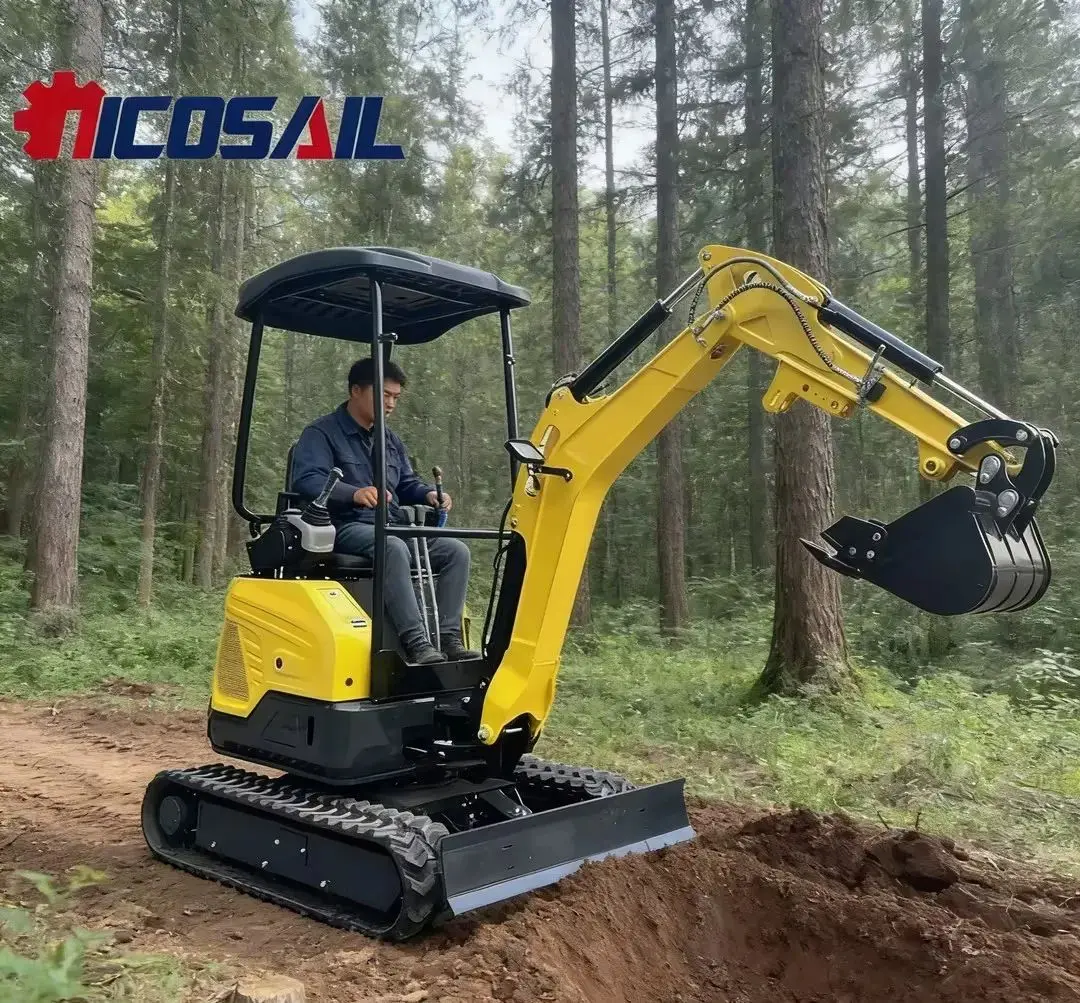 

Mini excavator manufacturer farm small excavator EPA engine 1.8-ton Kubota tracked mini excavator for sale