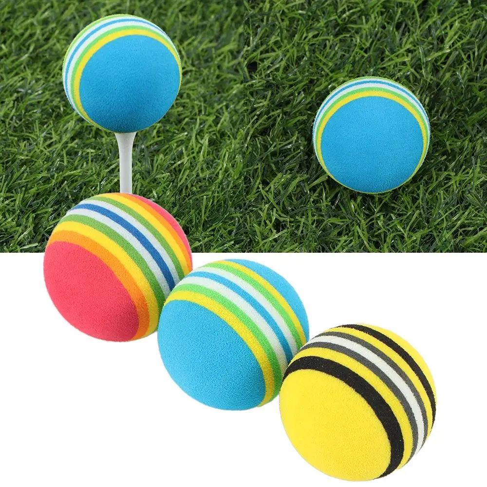 

Golfer Soft EVA Sponge Practice Rainbow Color Balls Golf Ball Golf Training