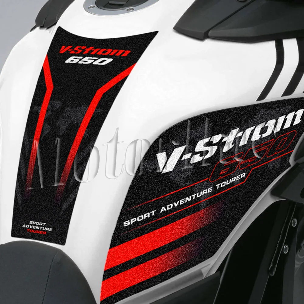3M Motorrad Tankpad Aufkleber Rutschfester Schutz Gasöl Dekor Zubehör Für V-STROM DL 650 XT 650XT Vstrom 2018-2023 – Detail 4