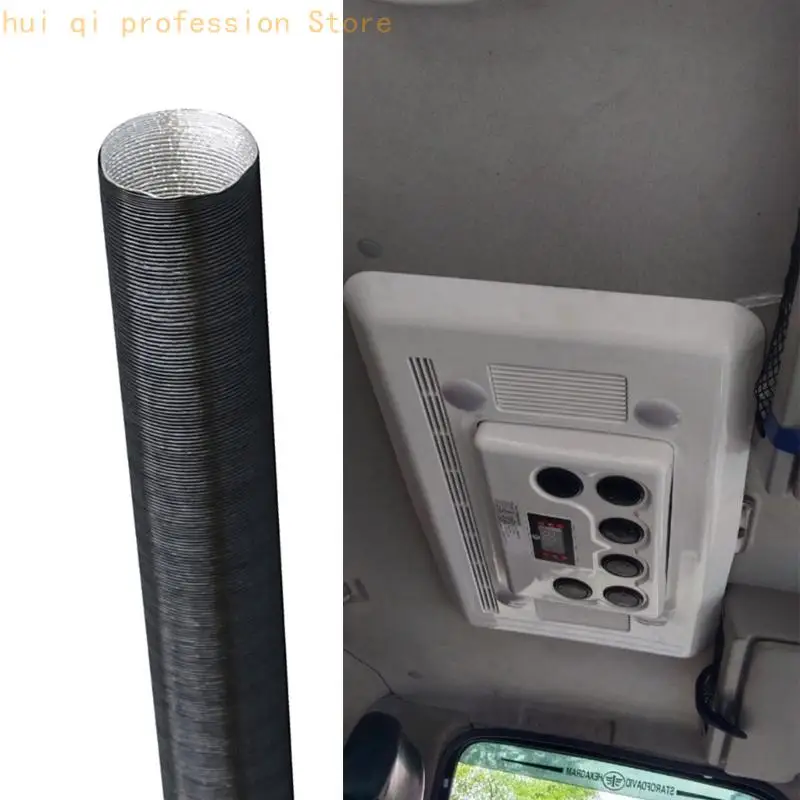 Starkes, stoßfestes 60-mm-Luftkanal-Kraftstoffheizungszubehör mit erweiterbaren Aluminiumfolienschläuchen für die H8WE – Detail 10