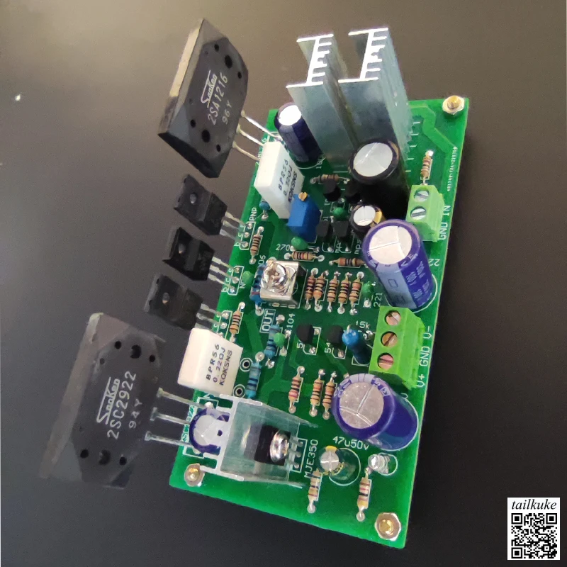 

Высоковольтная версия Высокомощная плата дискретного усилителя HIFI Fever