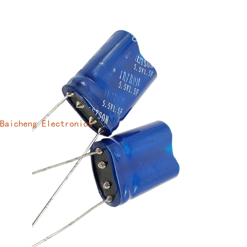 10 قطعة عداد المياه والكهرباء 1.5F فاراد مكثف 5.5V1.5F نوع المزيج