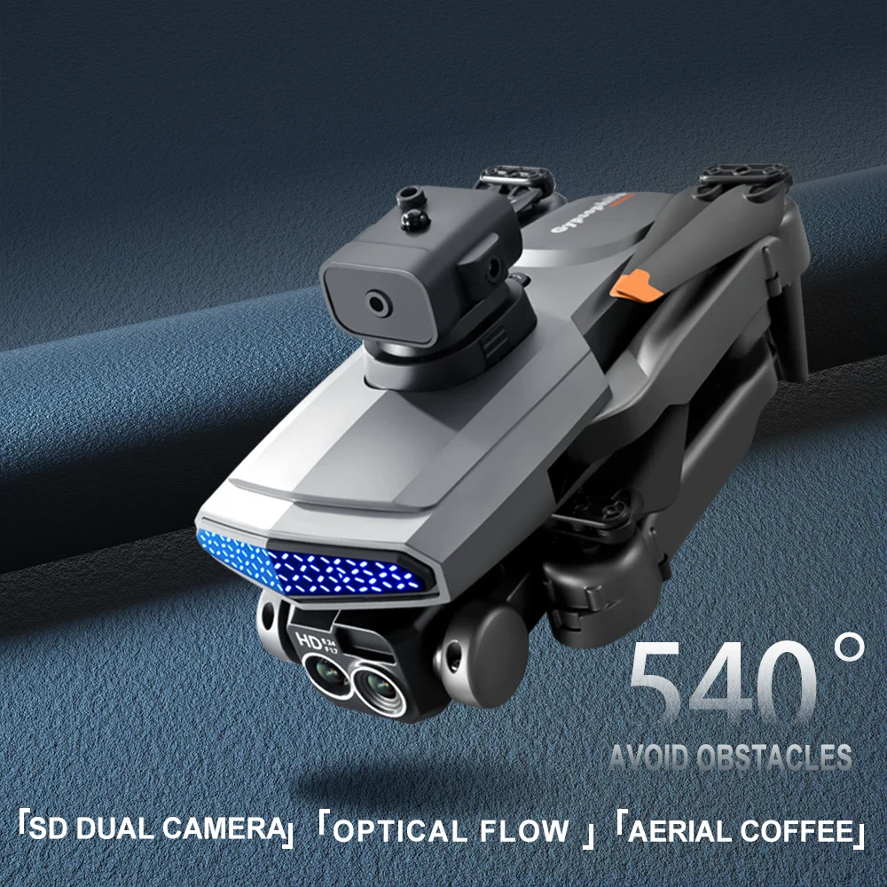 New D6 Air Drone SD Dual ESC Camera 540° Intelligent Obstacle Avoidance WIFI FPV Headless Mode RC Foldable Quadcopter UAV Toys.