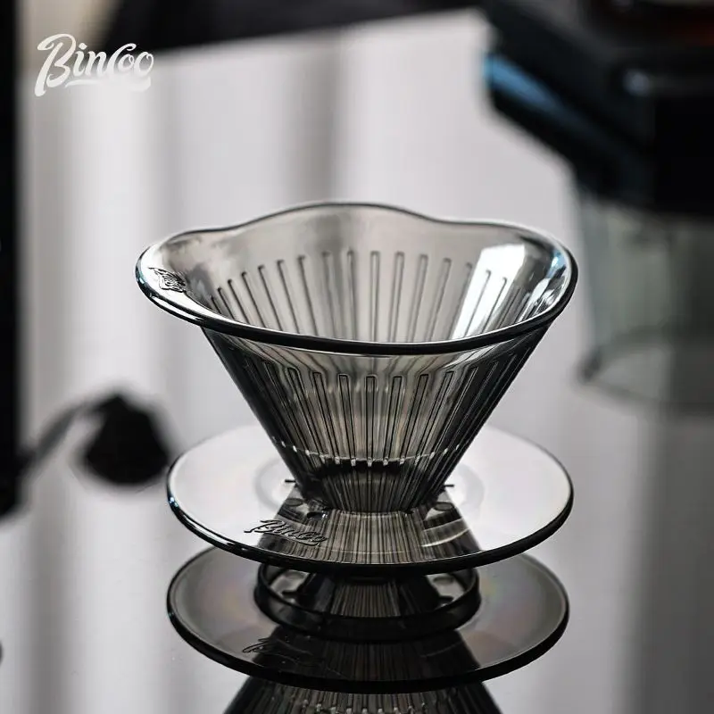 

Bincoo Подкова Лотос Ручной заваривание Экстремальный фильтр Чашка Капельный фильтр Домашняя кофеварка Набор посуды Фильтровальная бумага