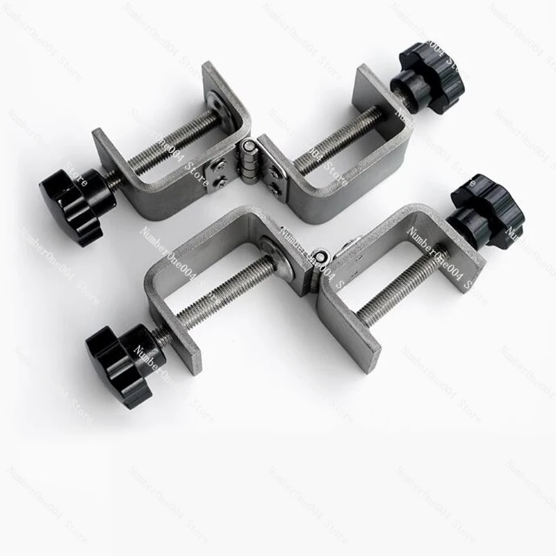 

Зажимы ручной работы «сделай сам», 2 упаковки, универсальные настольные зажимы с трафаретной печатью, портативные металлические зажимы для экрана толщиной 1-50 мм