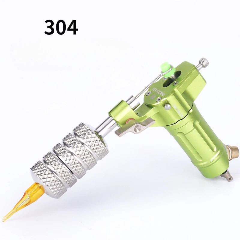 1PCS 304 Stainless Steel Tattoo Self-locking Grips Coarse Pattern Three Bar 25MM Tattoo Machine Grip Handle Tube Accessories