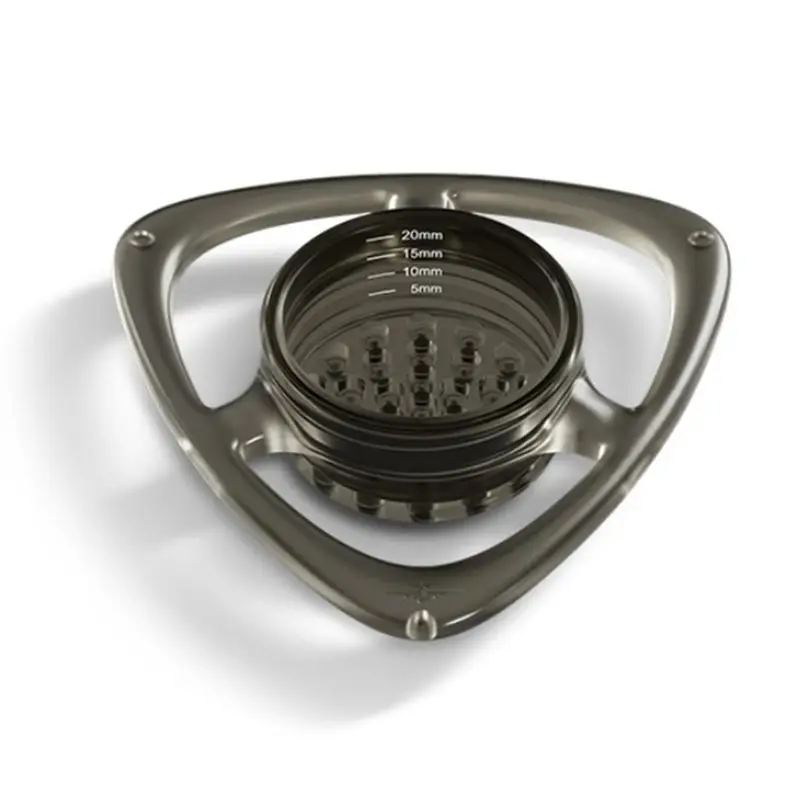 L65A-Rain Pour-Over Splitter Two Cup Drip Squeezer Hand-Poured Coffee Separator Direct Pour 31 Precise Holes